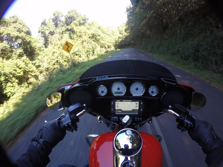 2014 Harley-Davidson Street Glide onboard navigation