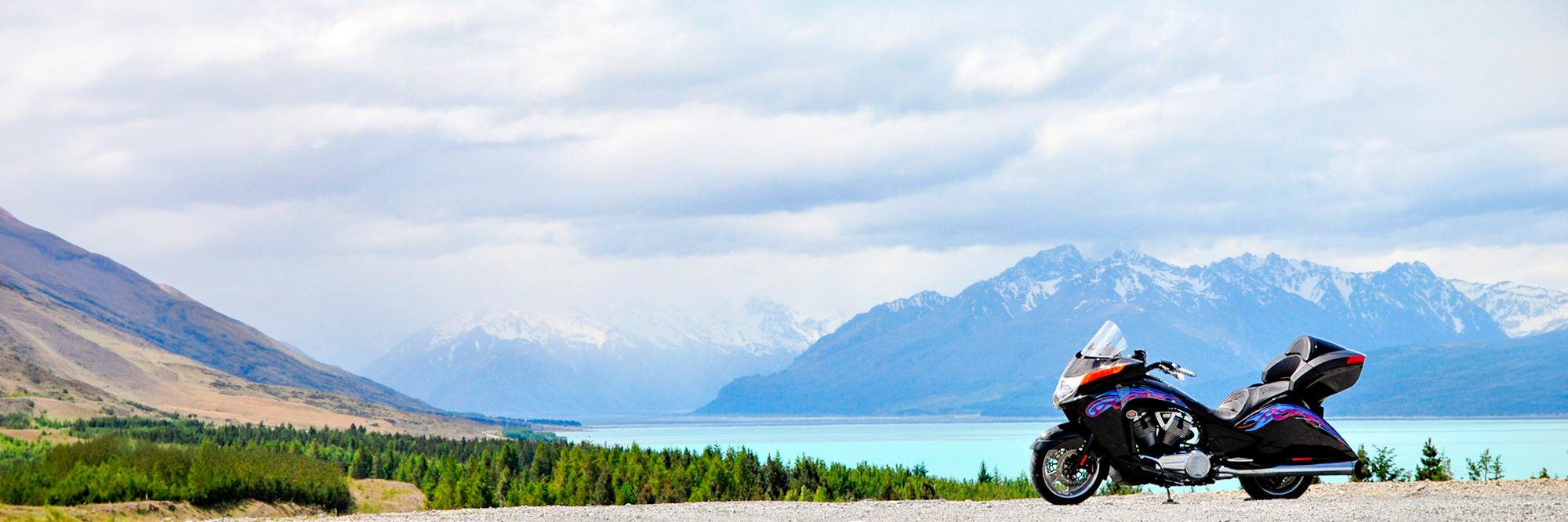 Arlen Ness Victory Vision in the Southern Alps